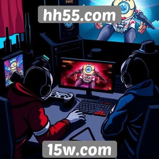 Exploração da comunidade online no hh55.com